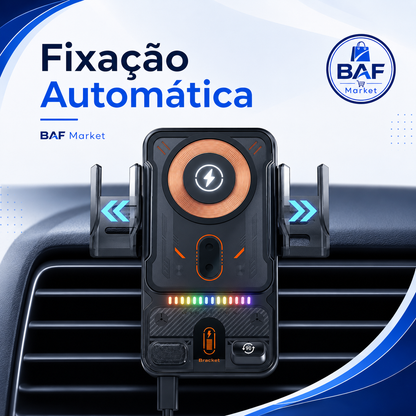 🔥Promoção do último dia 49%🔥Smart 2-In-1 Auto-Giratório Suporte para Telefone de Carro & Carregador Sem Fio
