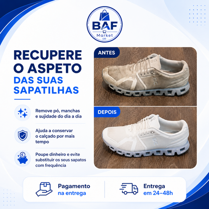 Bolsa de Lavagem para Calçado — Limpeza Profunda sem Esfregar